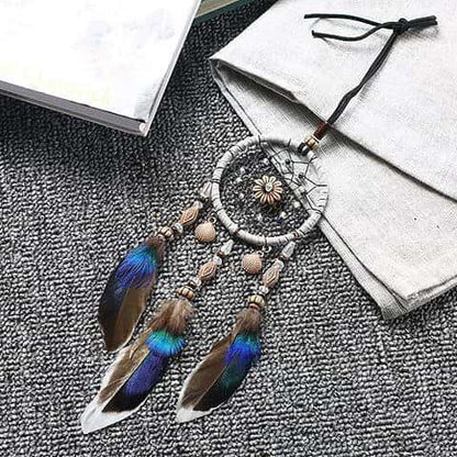 Gold Silver Feather Charm Open Dreamcatcher Rings for Women Dream Catcher  Jewelry