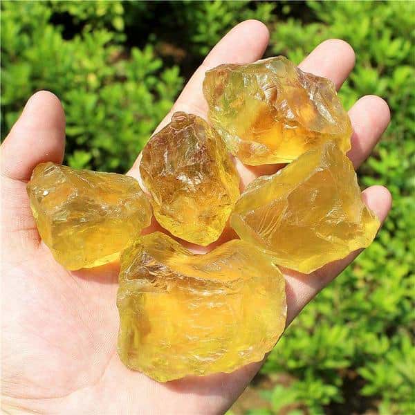 Natural Raw Citrine Stone