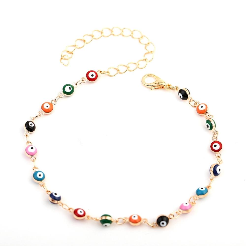 Evil Eye Anklet Bracelet