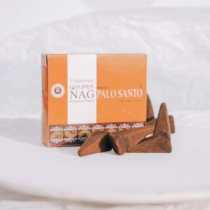 Golden Nag Palo Santo Cones