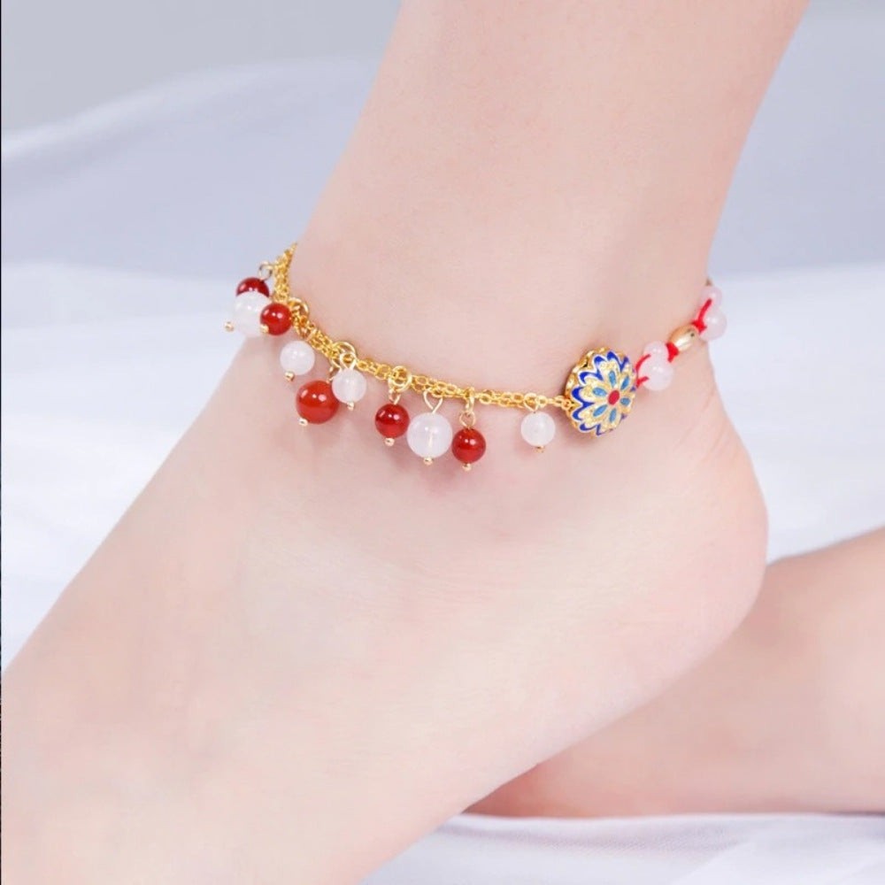 Spiritual ankle store bracelet