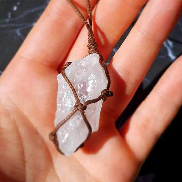 Clear Quartz Crystal Point Raw Pendant Necklace Energy Balancing Meditation  Necklace Positive Energy Minimalist Jewelry - Etsy Israel