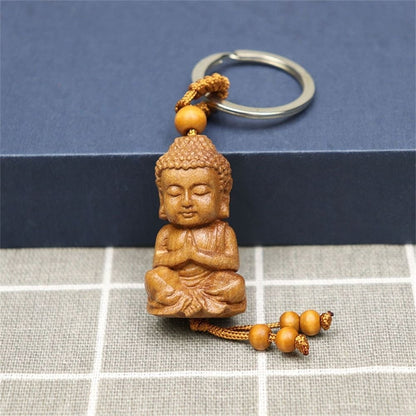 Cute Little Buddha Keychain
