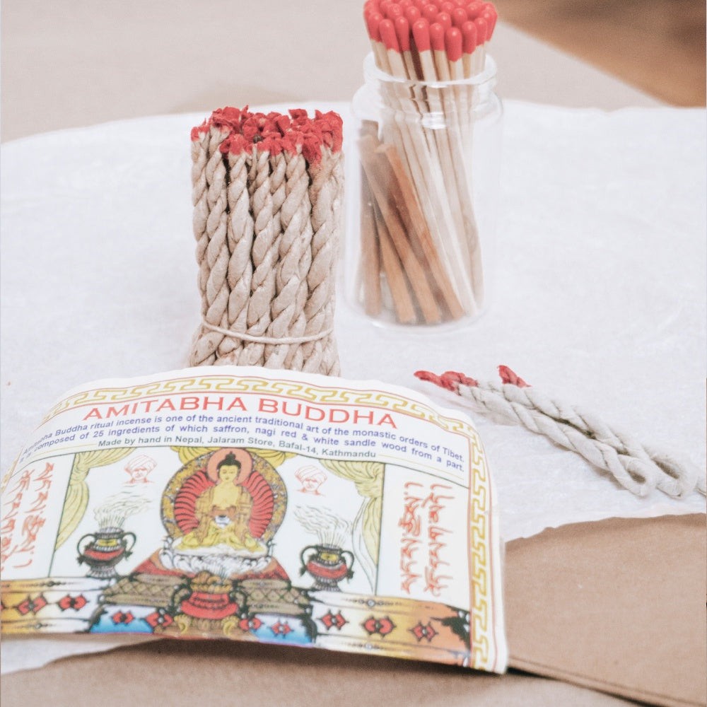 Tibetan Amitabha Buddha Rope Incense