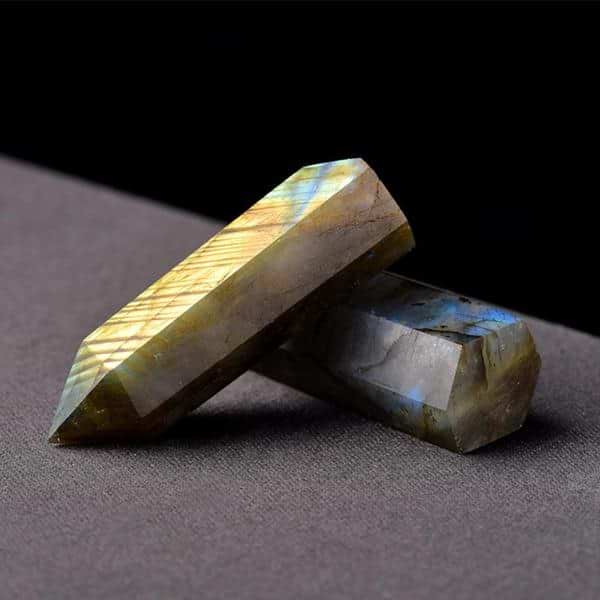 Natural Labradorite Crystal Point