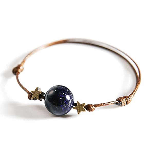 Blue Goldstone Bracelet