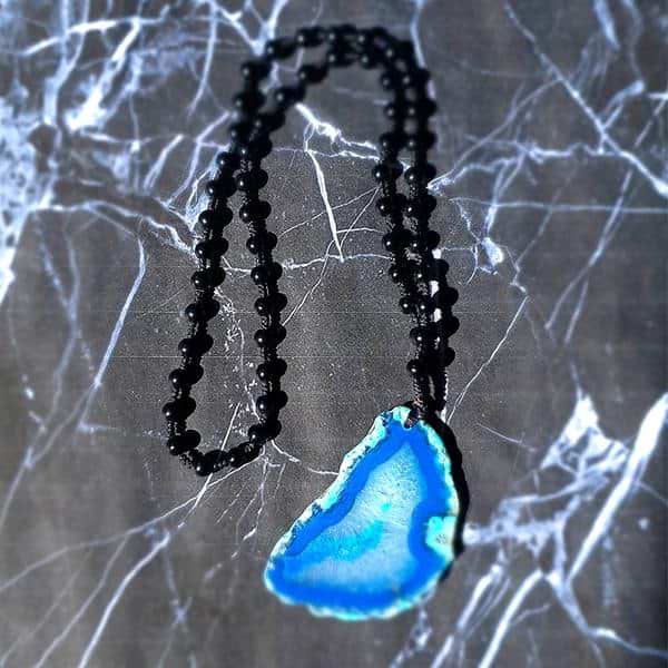 Agate Slice Necklace