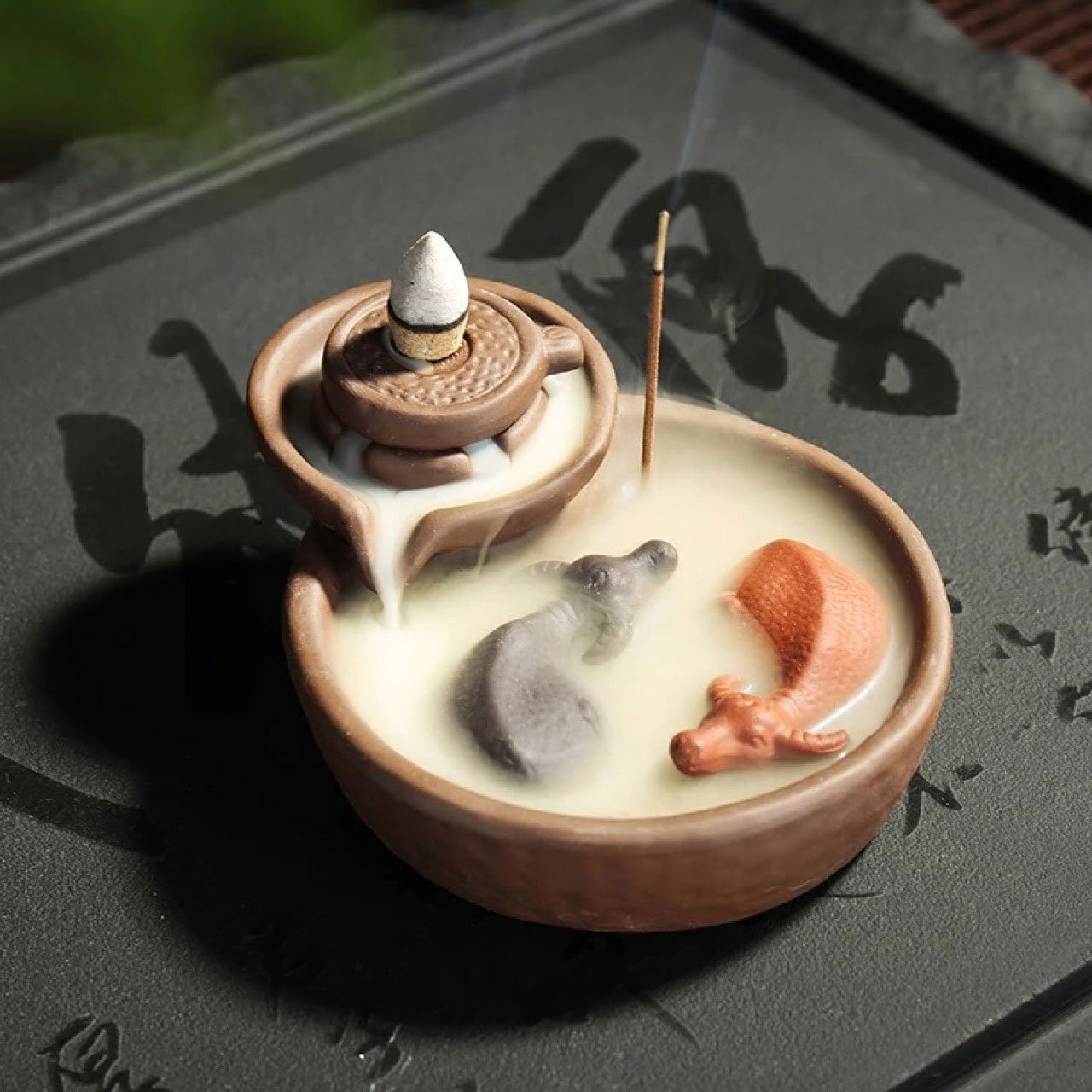 Waterfall Backflow Incense Burner