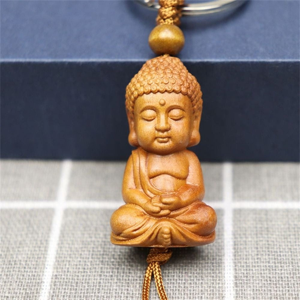 Cute Little Buddha Keychain