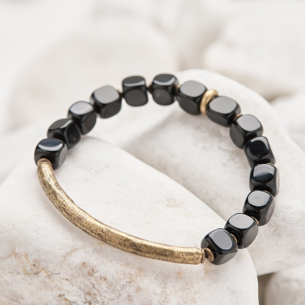 Obsidian Stone Copper Protection Bracelet