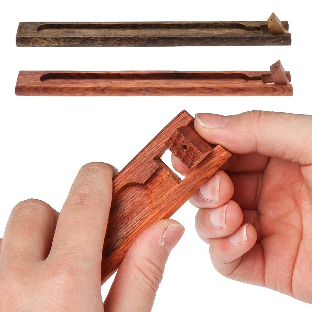 Natural Wooden Incense Holder