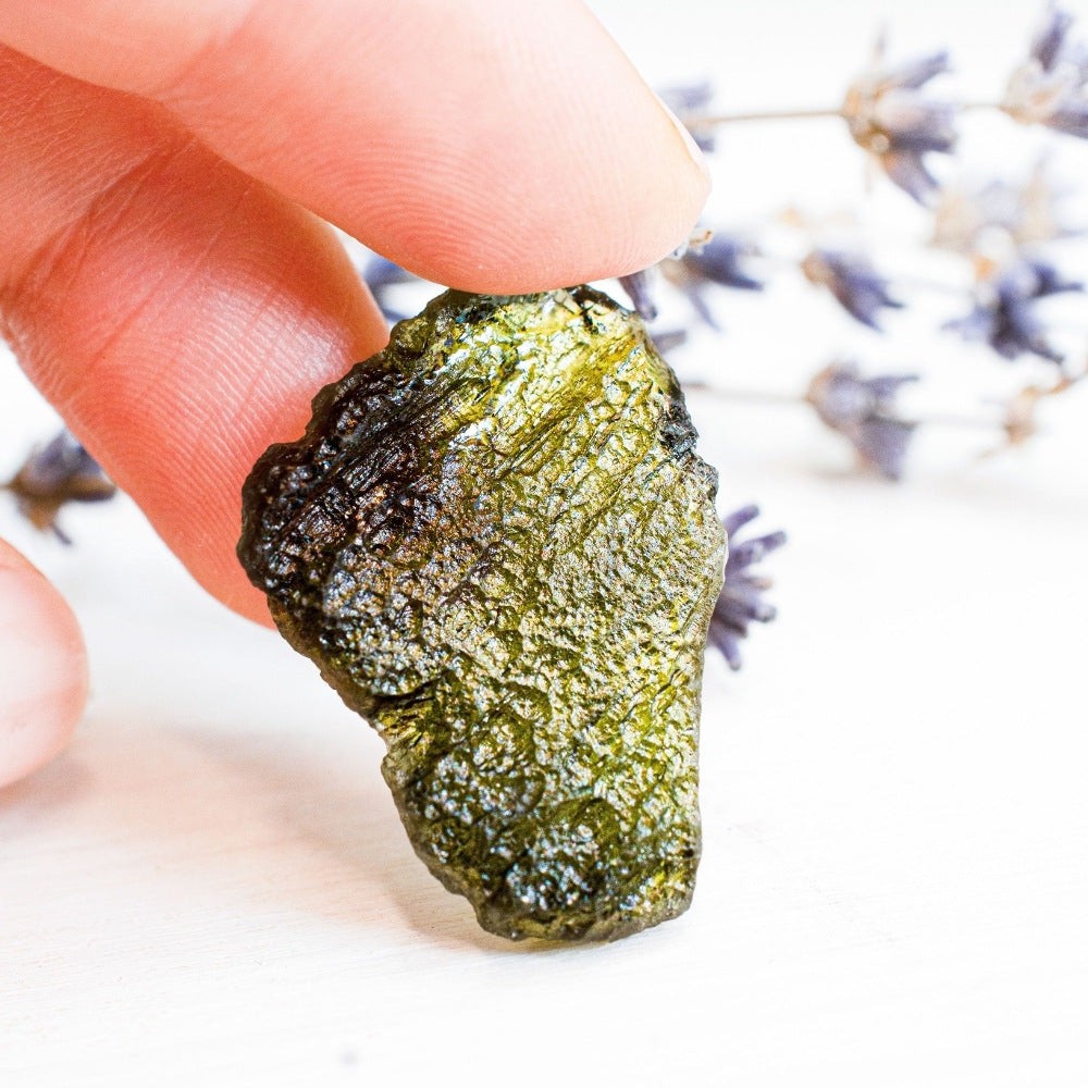 Raw Moldavite Stone