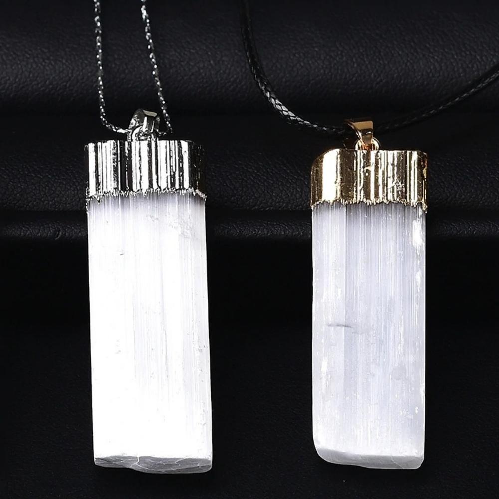 Selenite Gemstone Pendant