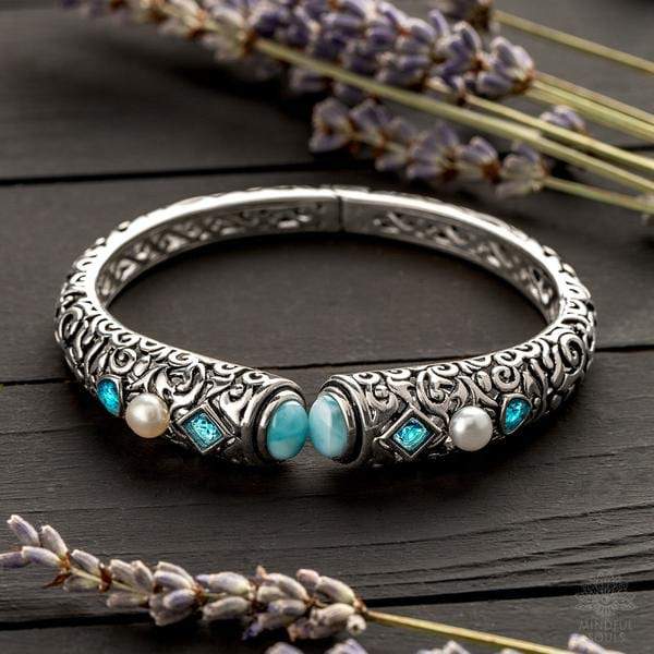 Larimar Nurturing Bracelet