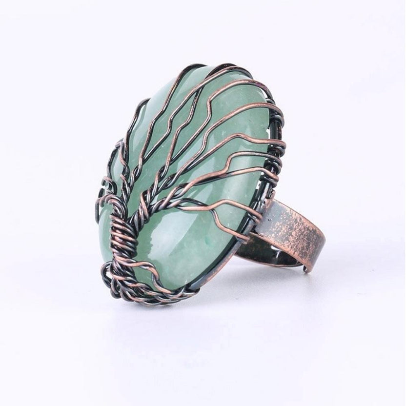 Artisanal Stone Tree Ring – MindfulSouls