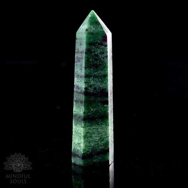 Ruby Zoisite Crystal Point