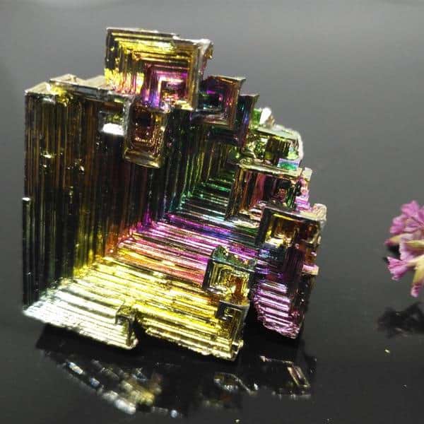 Rainbow Bismuth Crystal