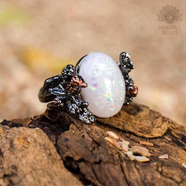 Artificial Opal Ring – MindfulSouls