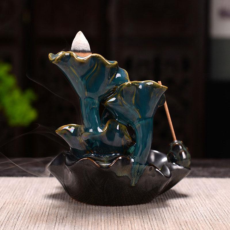 Lotus Waterfall Backflow Incense Burner