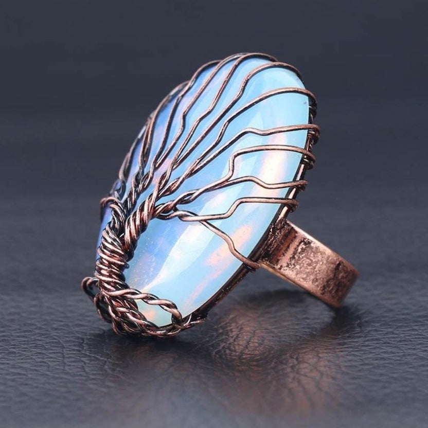 Artisanal Stone Tree Ring – MindfulSouls