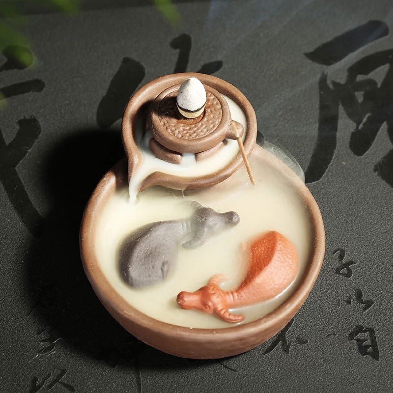 Waterfall Backflow Incense Burner