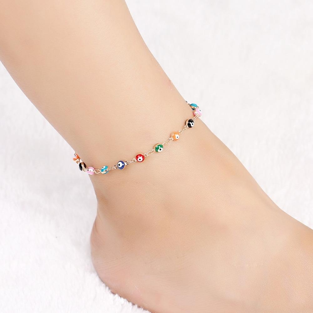 Evil Eye Anklet Bracelet