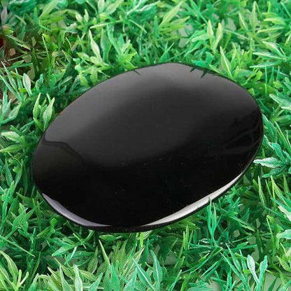 Black Obsidian Worry Stone