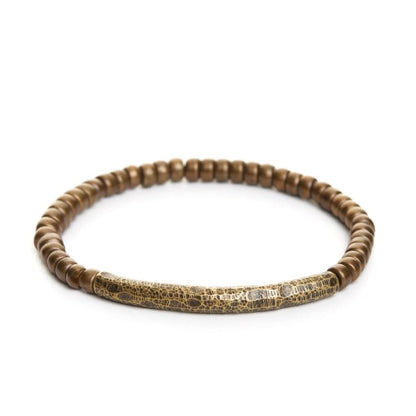 Minimal Copper Bracelet - Beads Jewelry