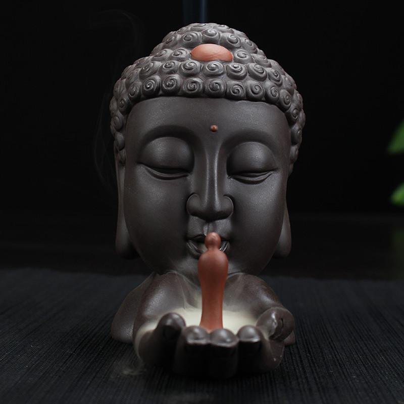 Buddha Waterfall Backflow Incense Burner