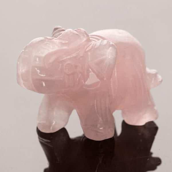 Reiki Elephant Crystal Figurines