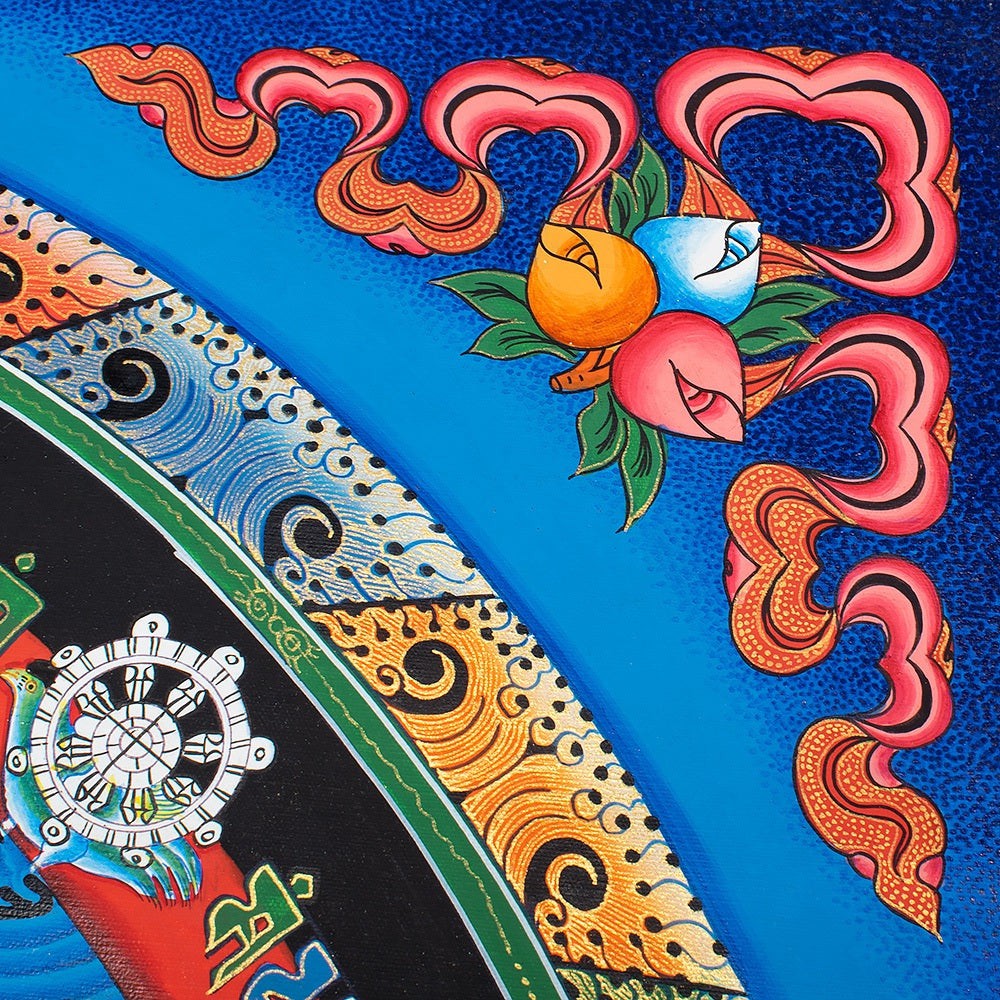 Authentic Buddhist Thangka Painting