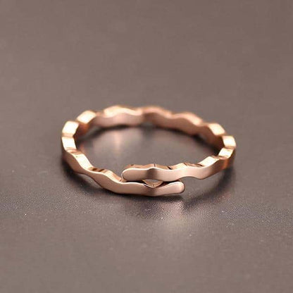 Gold Titanium Zodiac Ring