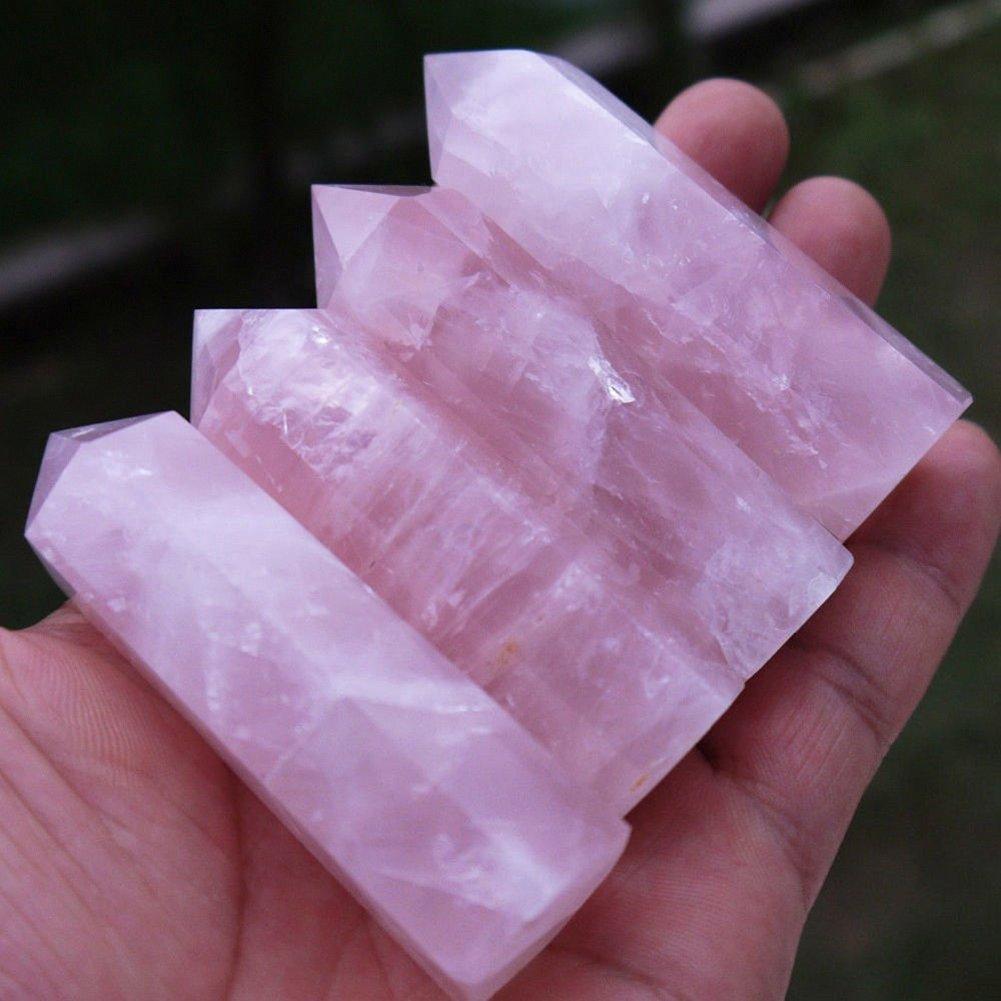 Rose Quartz Crystal Point