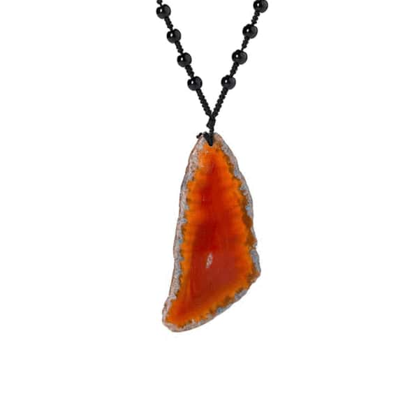 Agate Slice Necklace