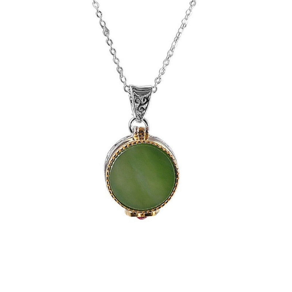 Green Jade Pendant Of Excellence