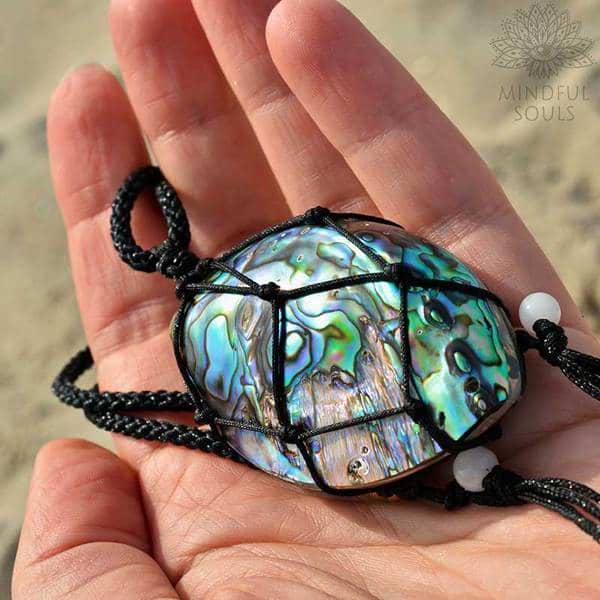 ConBo Natural Abalone Shell Unicorn Necklace for India | Ubuy