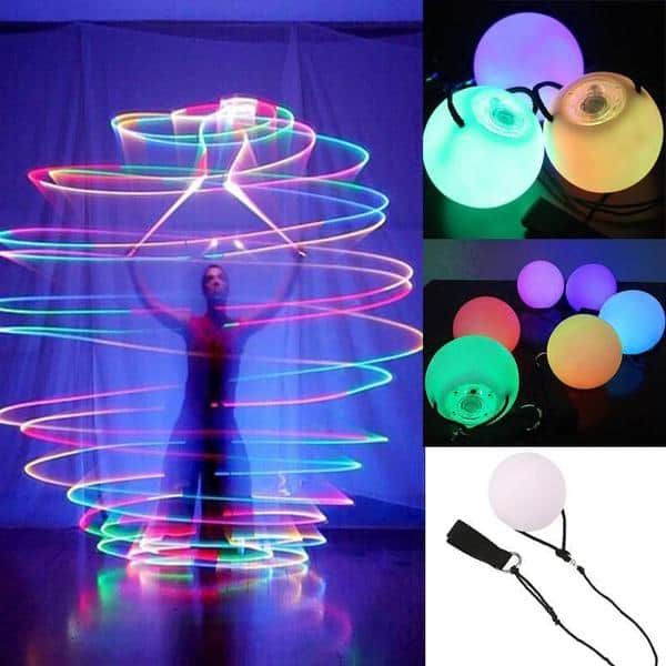 LED Poi Balls