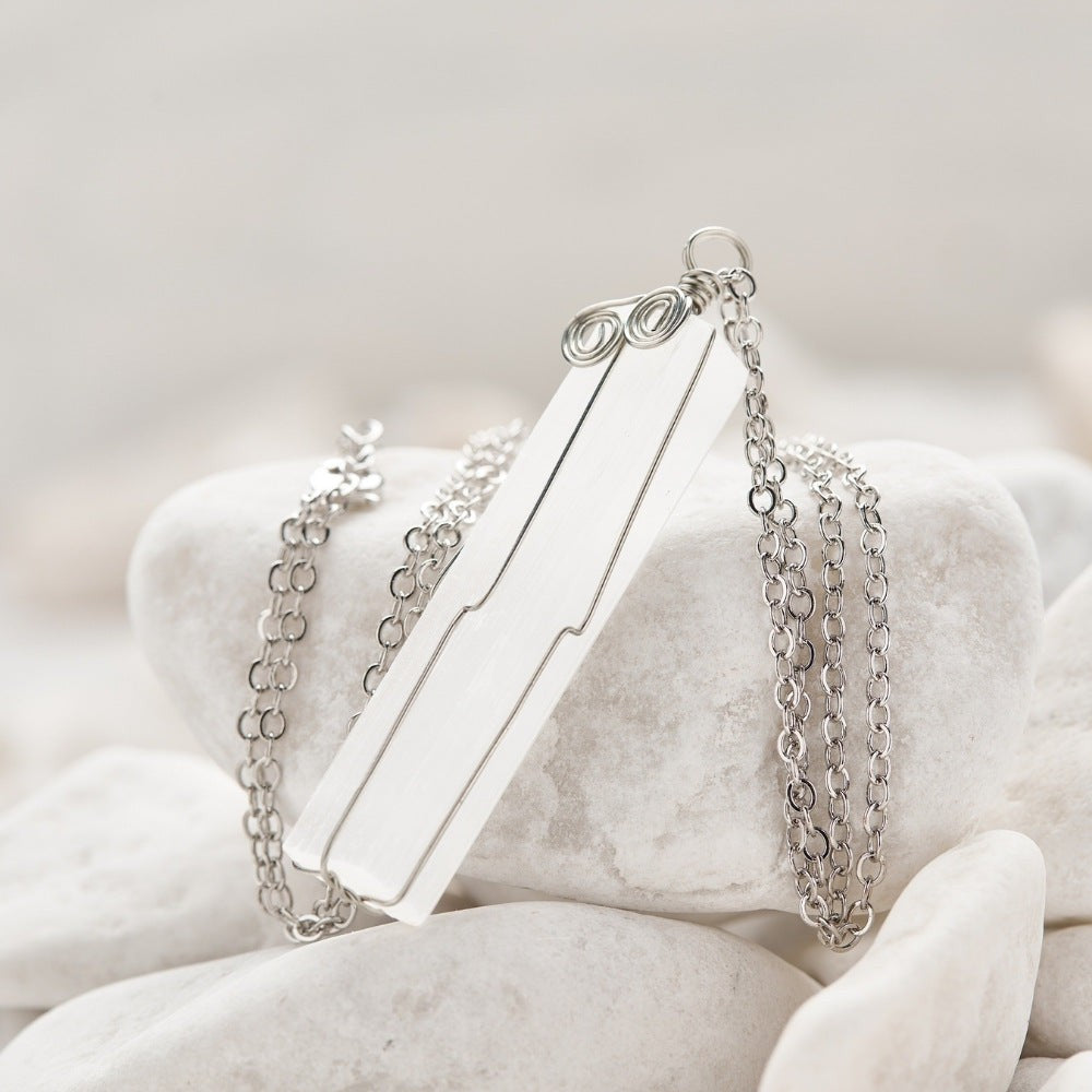 Handmade Selenite Crystal Necklace