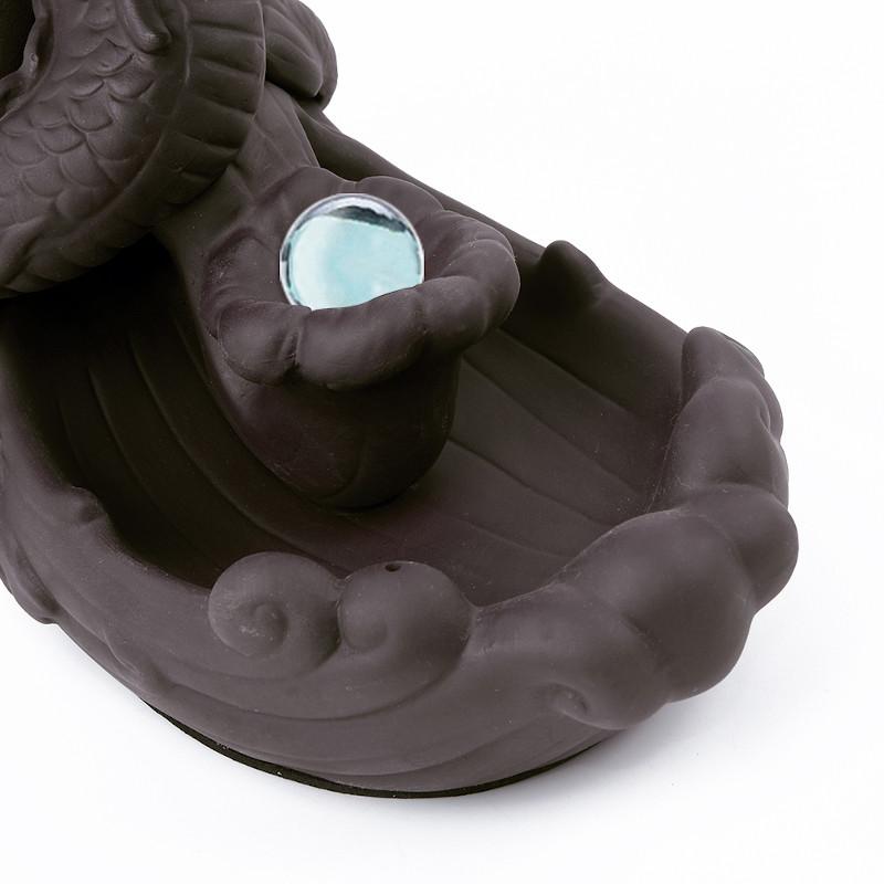 Ceramic Dragon Waterfall Backflow Incense Burner – MindfulSouls