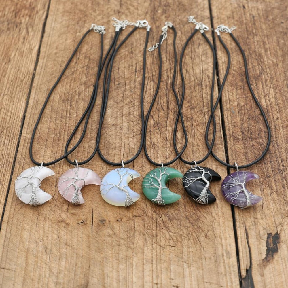 Tree of Life Moon Magic Necklaces