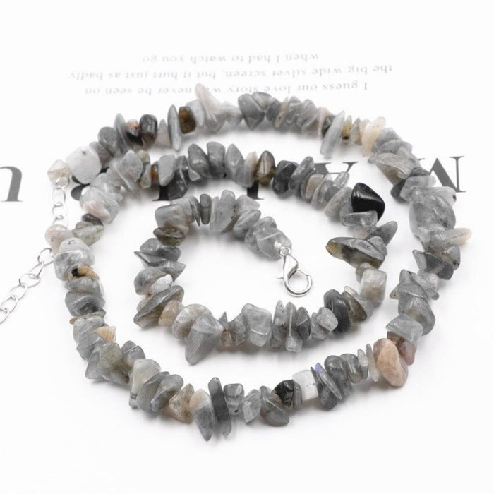 Crystal Adventure Beaded Choker Necklace