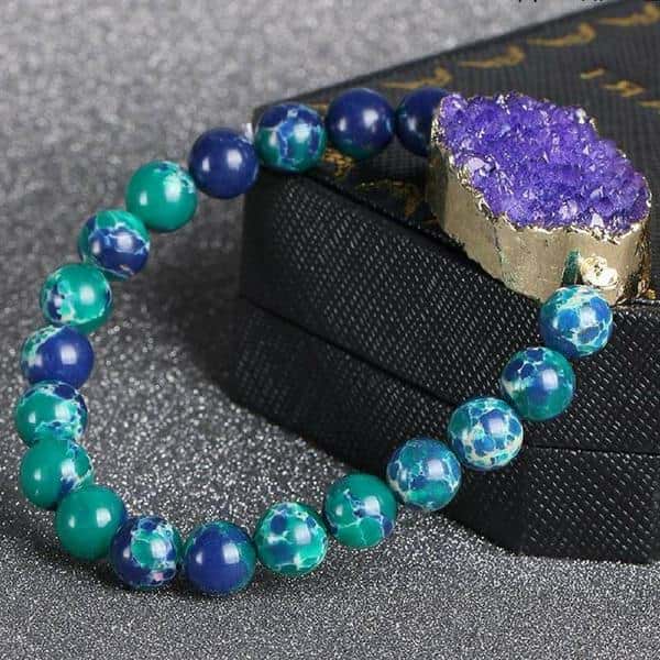 Oceanic Druzy Bracelet