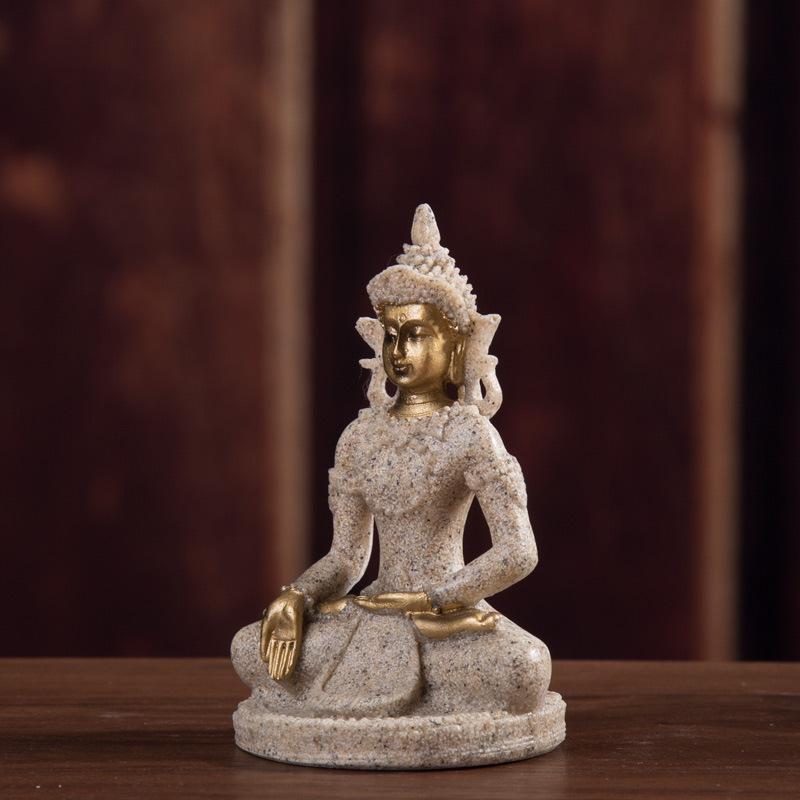 Ritual Buddha Statue Figurine