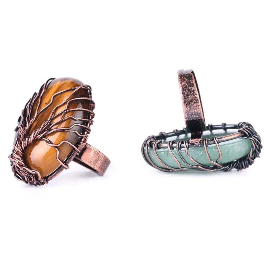 Artisanal Stone Tree Ring – MindfulSouls