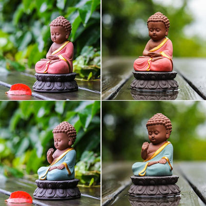 Colorful Buddha Figurine