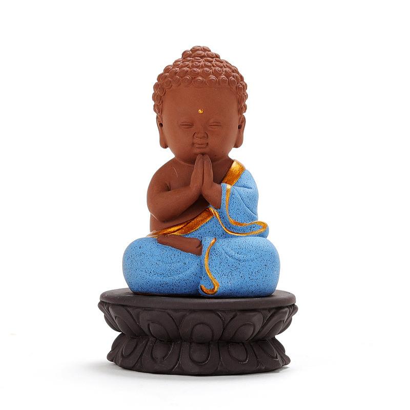 Colorful Buddha Figurine