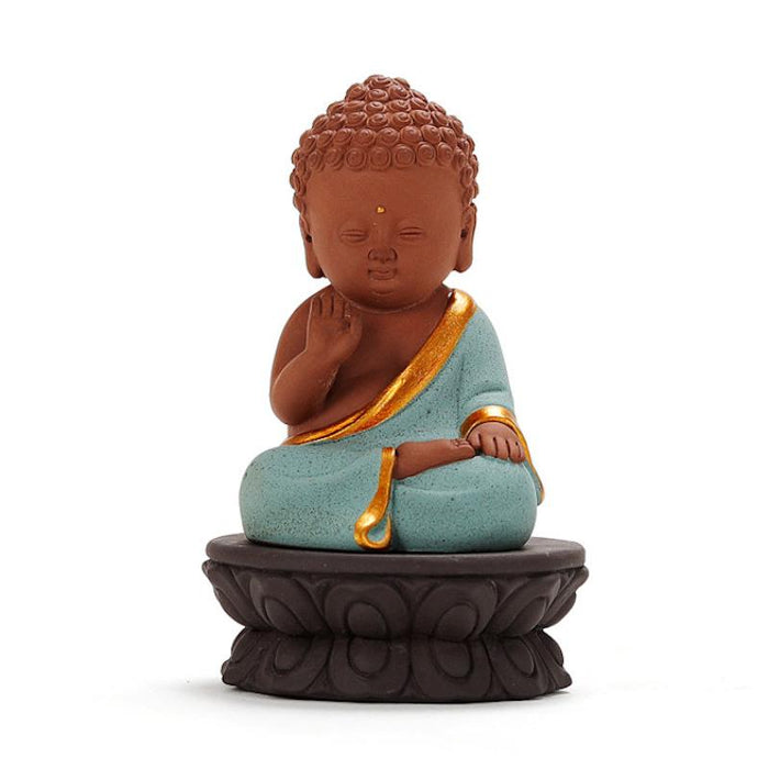 Colorful Buddha Figurine