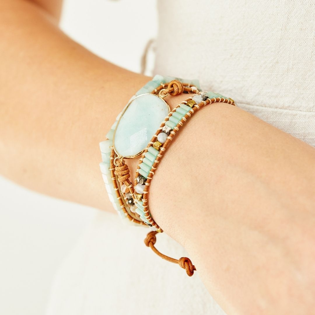 Amazonite Hope Bracelet