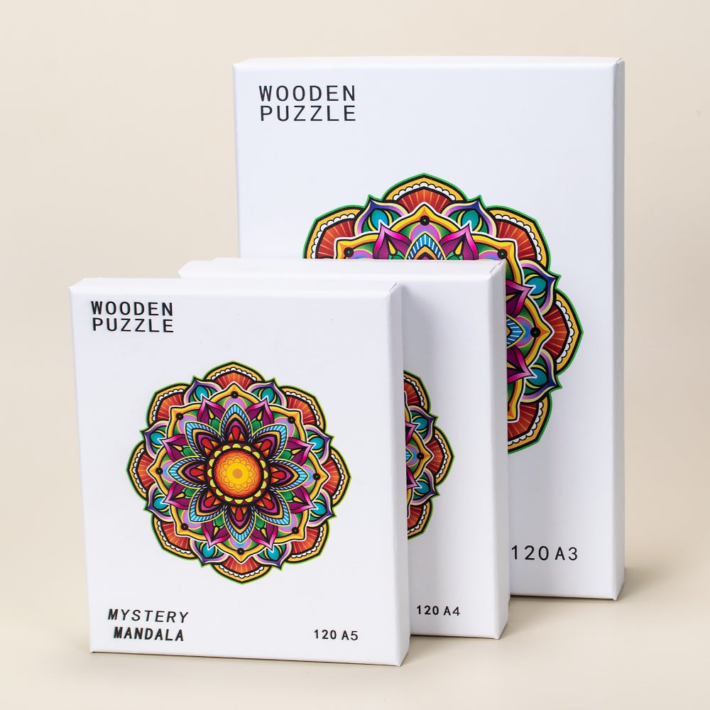 Wooden Mandala Puzzle