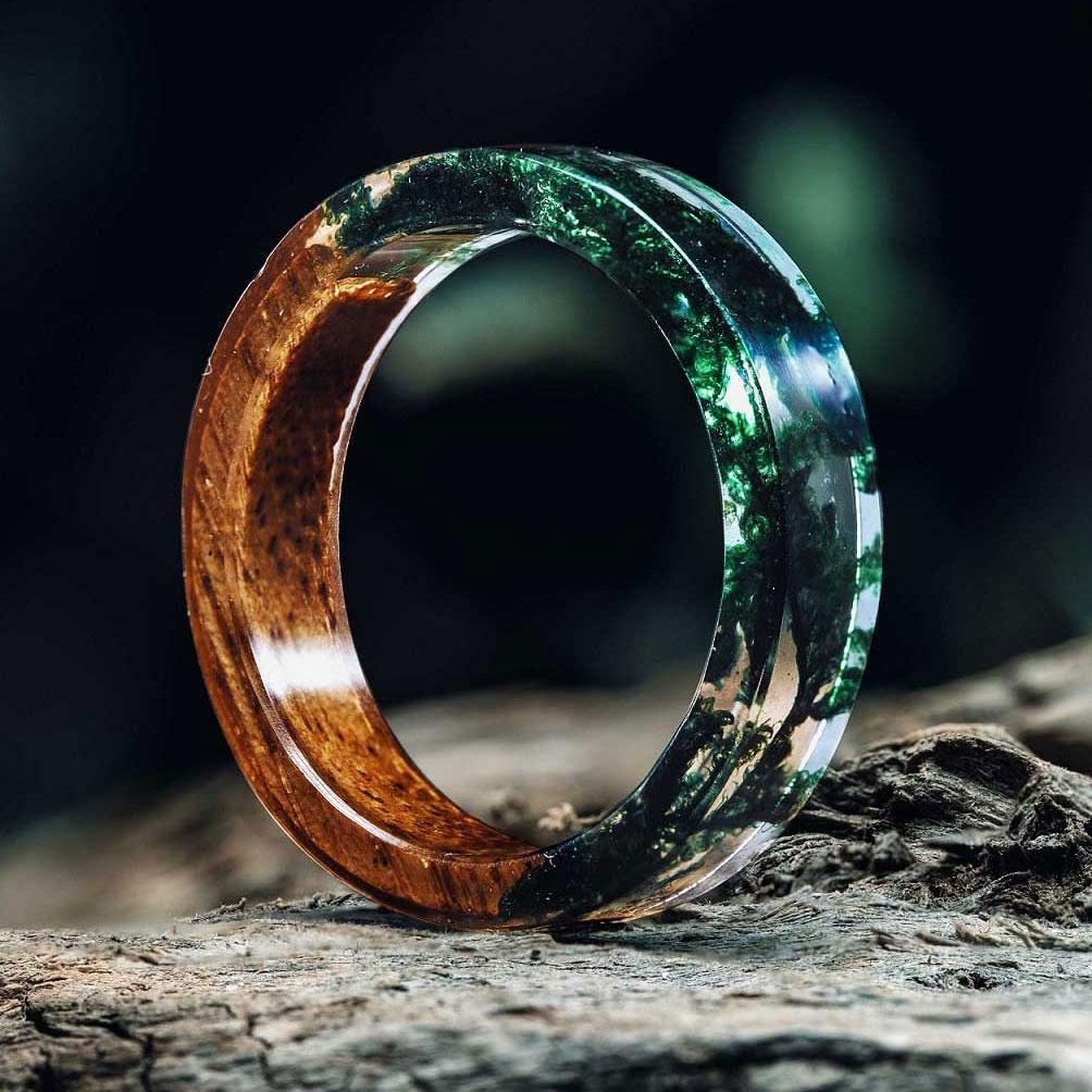 Resin clearance forest ring